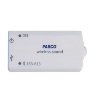 m PS 3227 300x300 1 Bezprzewodowy czujnik dźwięku PASCO PASCO PS-3227 Bezprzewodowy czujnik dźwięku PS-3227 to dwa czujniki w jednym urządzeniu bezprzewodowym: czujnik fali dźwiękowej, rejestrujący zmiany poziomu ciśnienia akustycznego czasie oraz czujnik poziomu dźwięku ze skalami zarówno w dB(A), jak i dB(C).