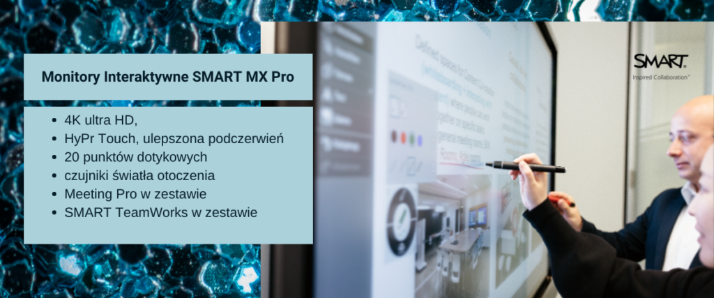 monitor interaktywny SMART MX Pro Facebook Cover 1200 × 400 px 1200 × 500 px Witamy w Av-Systemy.pl Av-Systemy.pl to serwis specjalizujący się w technologiach audiowizualnych. Znajdą tu Państwo produkty związane z technologią AV, w tym monitory interaktywne SMART, kamery Lumens oraz narzędzia do nauki kodowania. Firma Image Recording Solutions sp. z o.o., która jest dostawcą naszej firmy, importuje i dystrybuuje w Polsce tablice interaktywne SMART, monitory interaktywne SMART oraz laboratoria przyrodnicze PASCO. Dodatkowo, firma oferuje projektowanie, instalację oraz integrację systemów audiowizualnych.